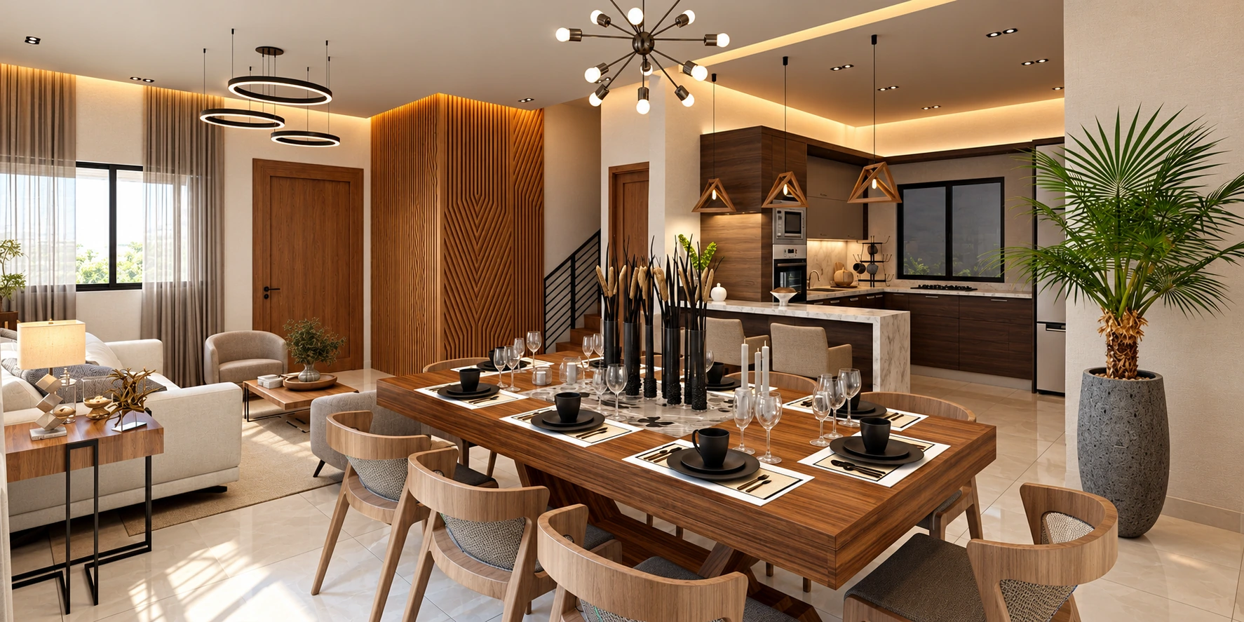 Propuesta · Sala, comedor y cocina