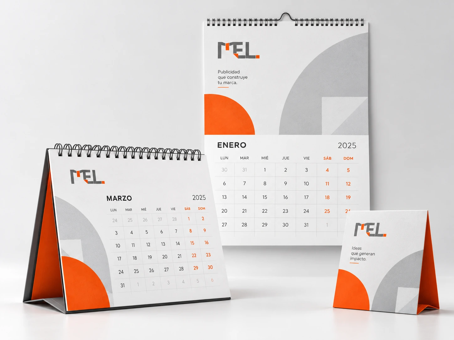 Ejemplo ilustrativo de calendarios