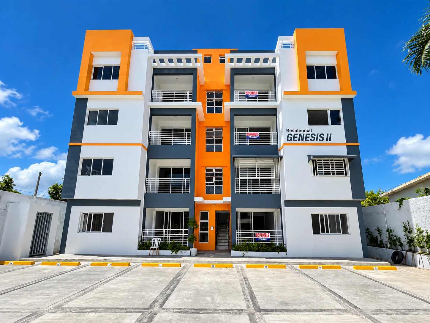 Fachada de Residencial Génesis II