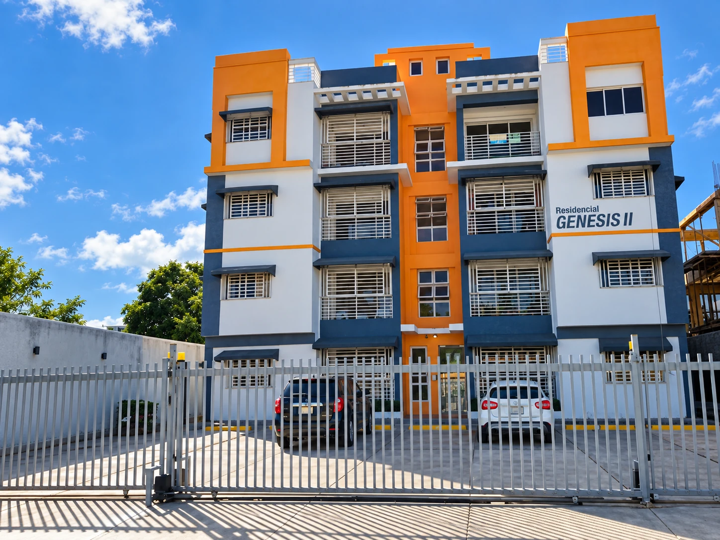 Fachada · Vista desde el cerramiento exterior