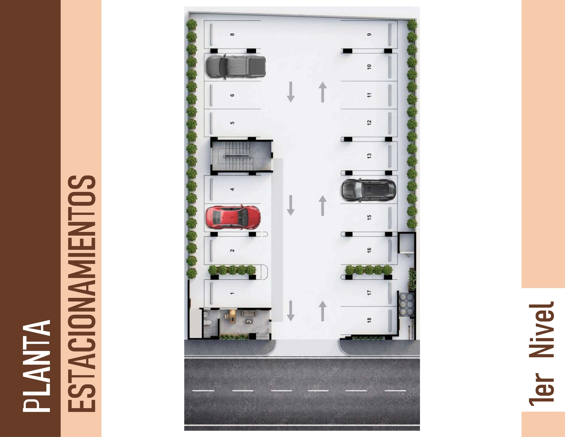 Planta de estacionamientos