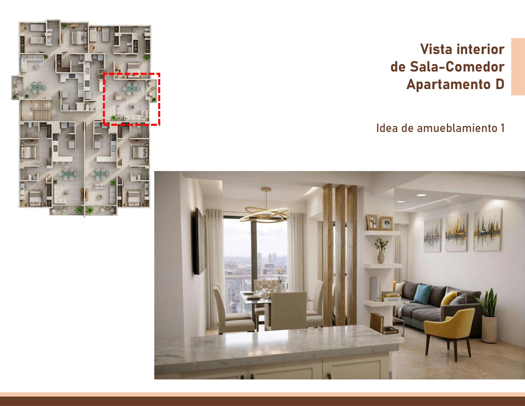 Sala y comedor · otra perspectiva