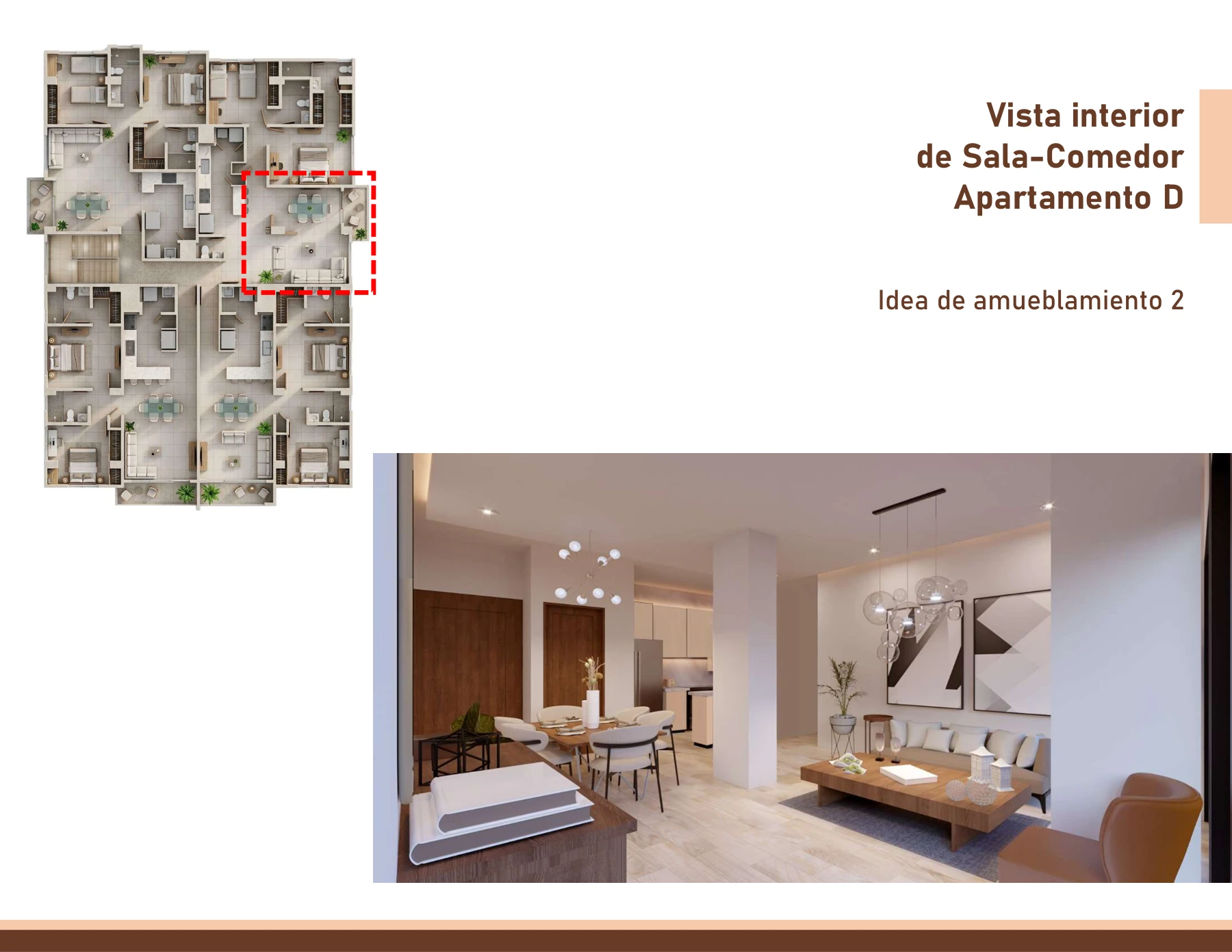 Sala y comedor · propuesta 2