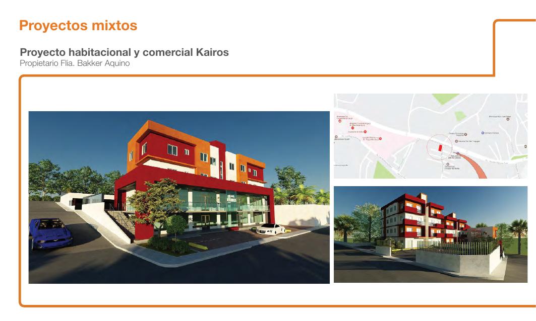 Propuesta del proyecto habitacional y comercial Kairos