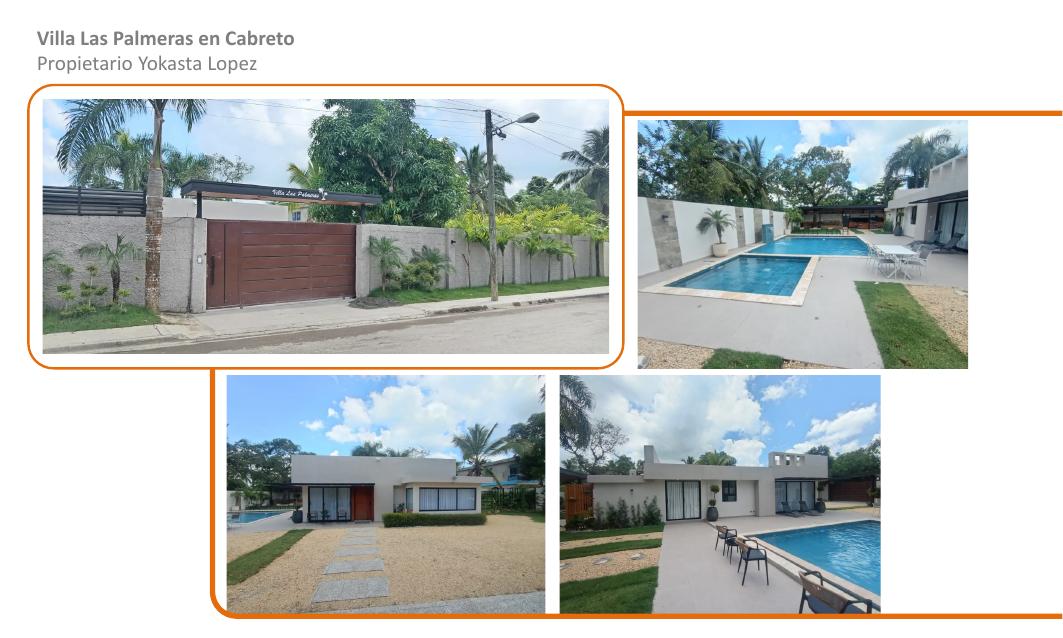Villa Las Palmeras en Cabreto