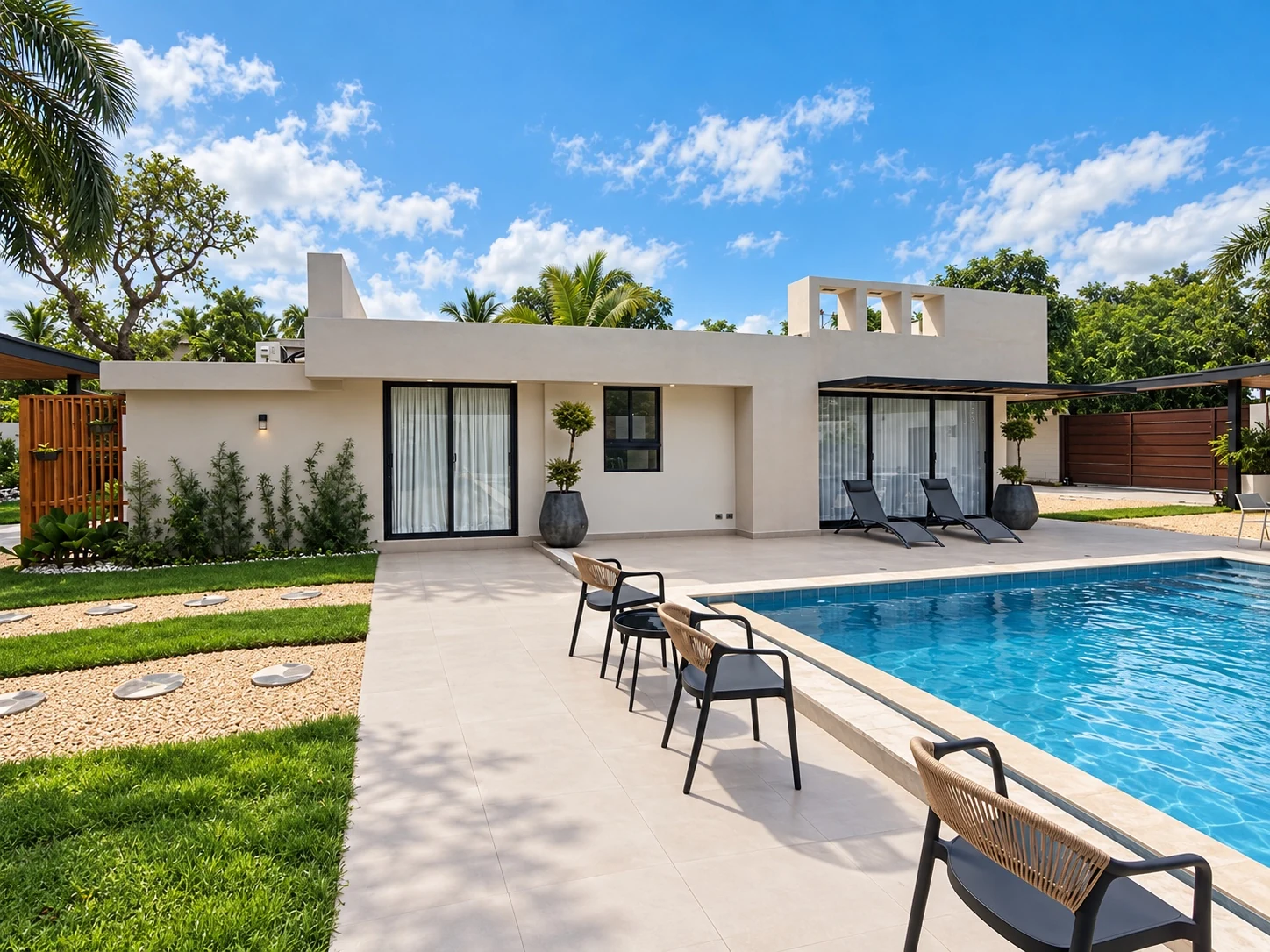 Villa Las Palmeras en Cabreto