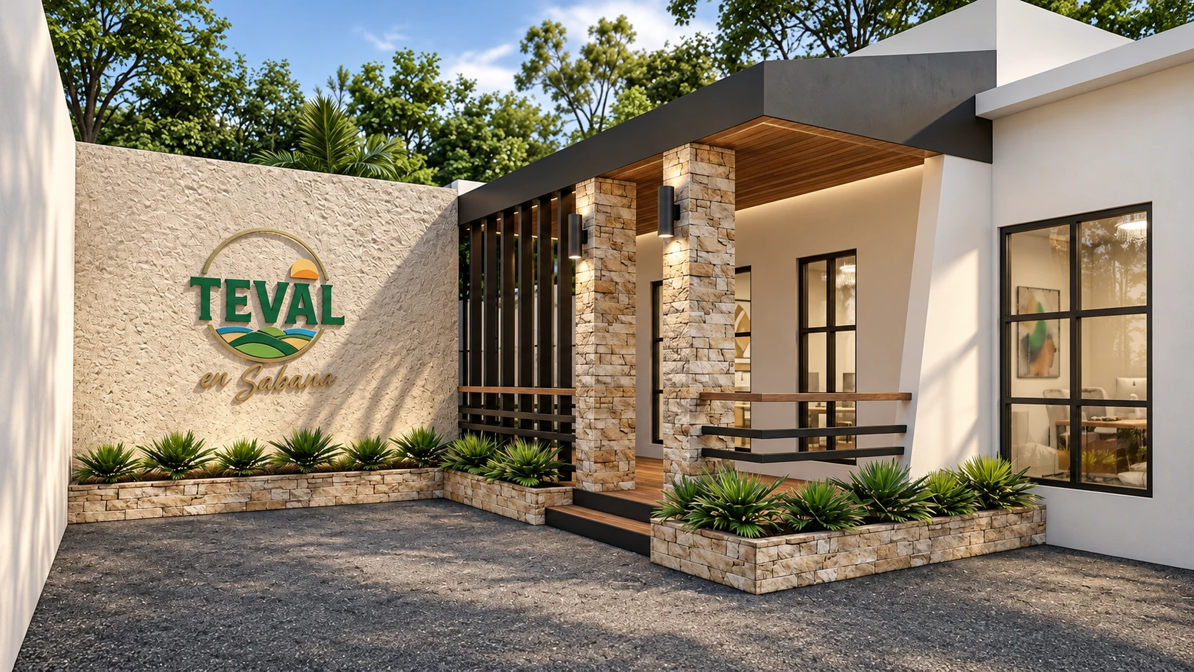 Propuesta · Entrada de Villa Teval